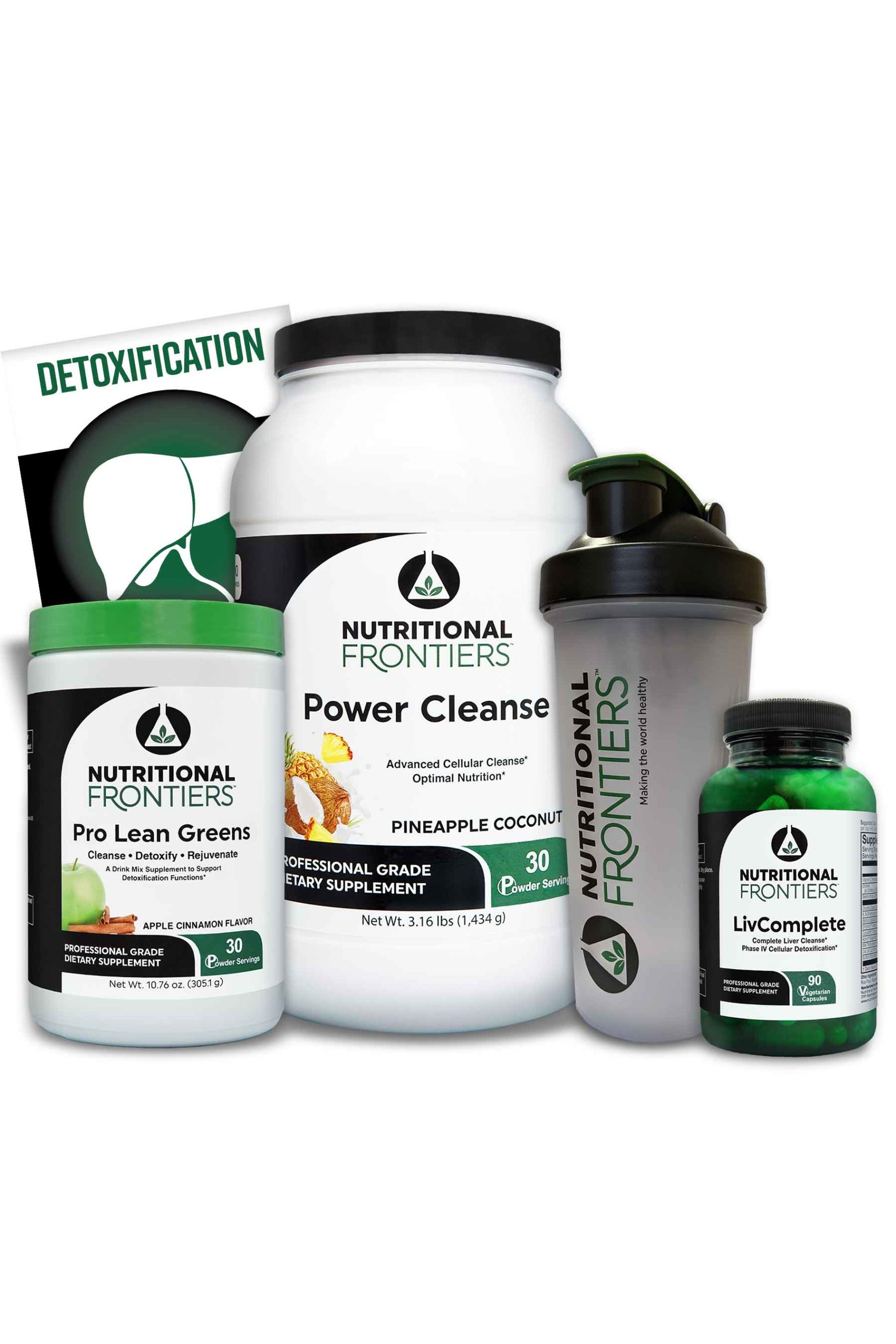 Clean & Lean Kit (Pineapple Coconut) Nutritional Frontiers